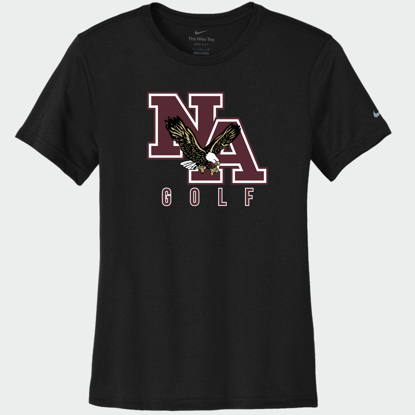 NAGOLF: Women's Nike Dri-Fit T-Shirt