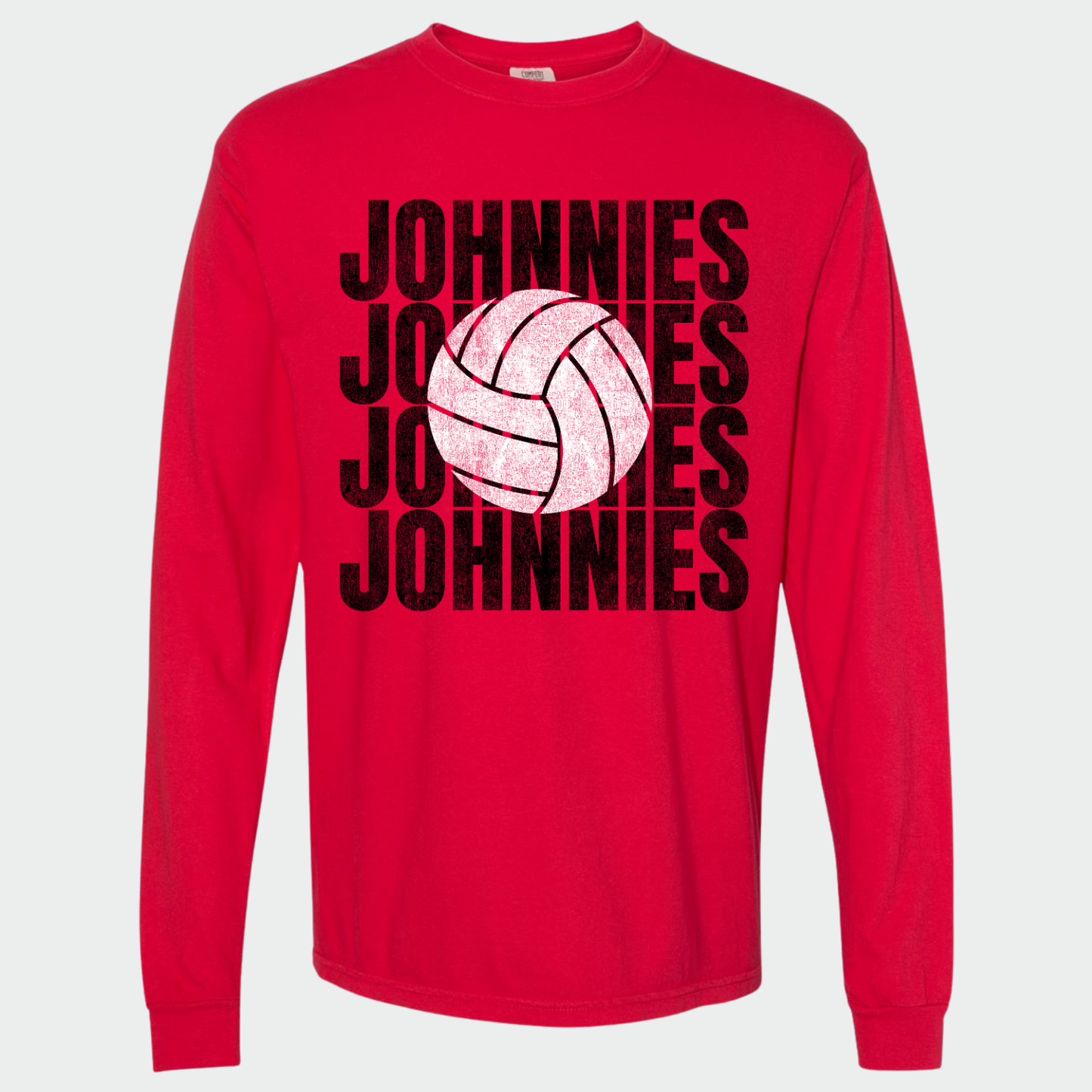 JYAA: Johnnies Volleyball *distressed* Long Sleeve T-Shirt
