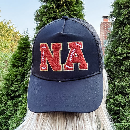 NA Chenille Patches Hat