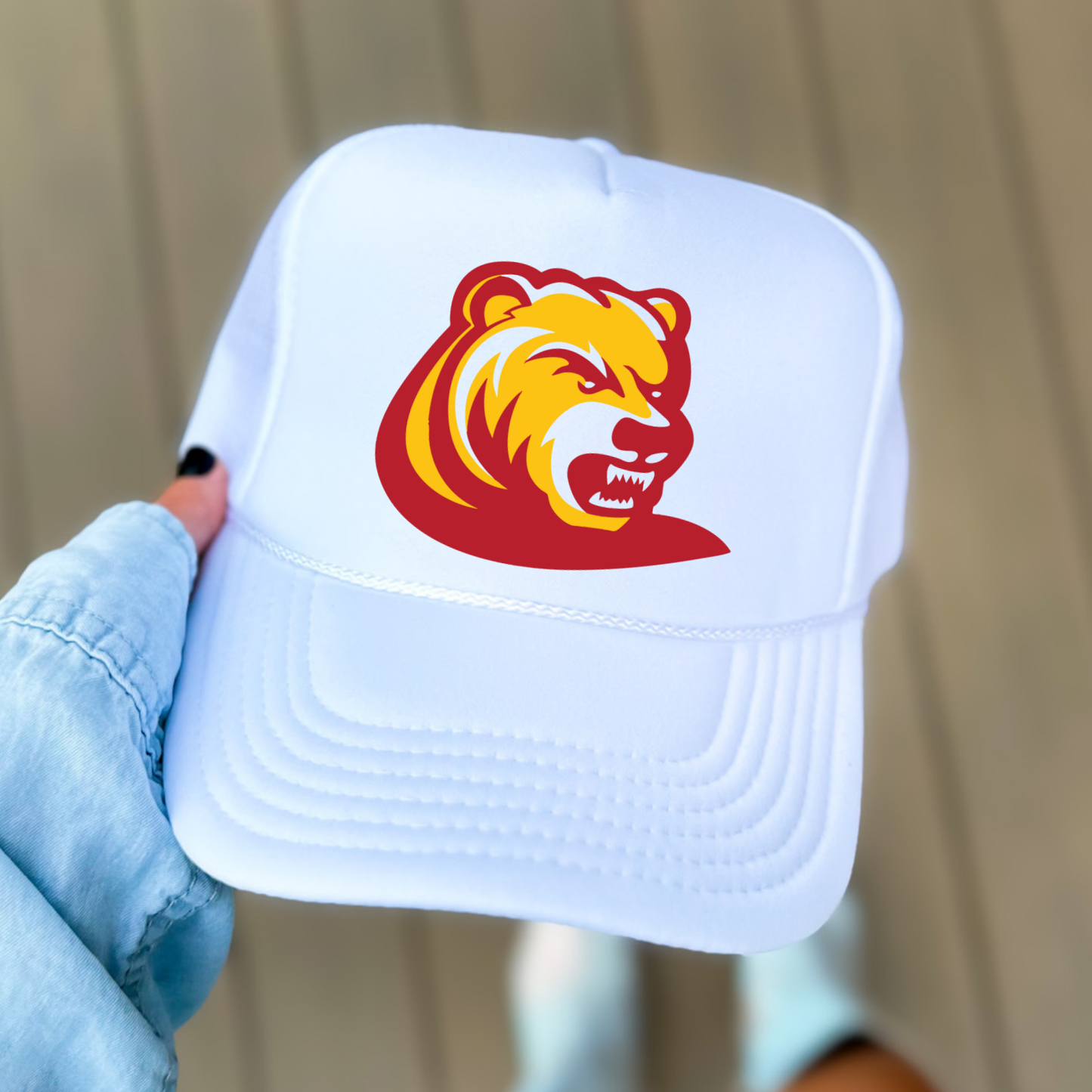 BRUINS: Bear Foam Trucker Hat