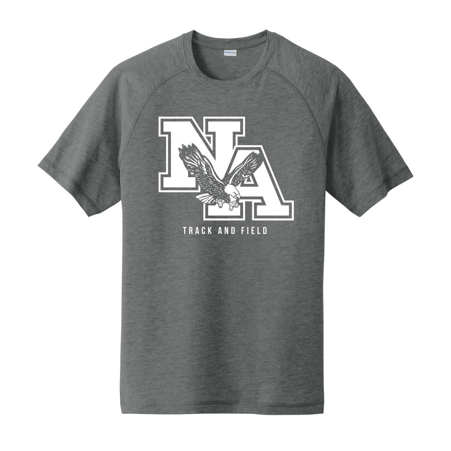NA Track & Field: Raglan Triblend Wicking T-Shirt