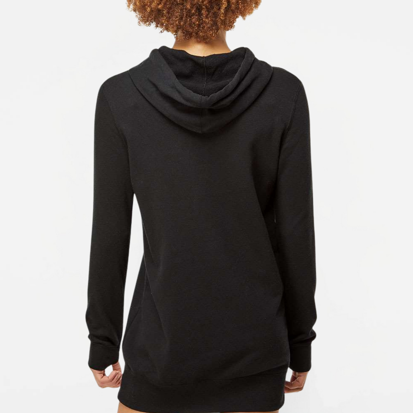 JYAA: Johnnies Chunky Script Hooded Sweatshirt Dress