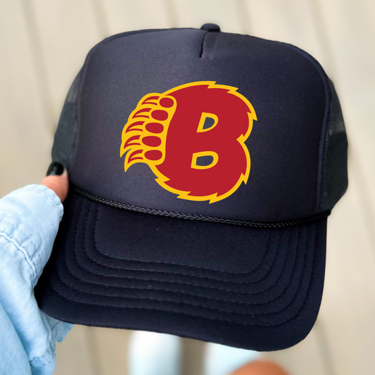 BRUINS: B-Claw Foam Trucker Hat