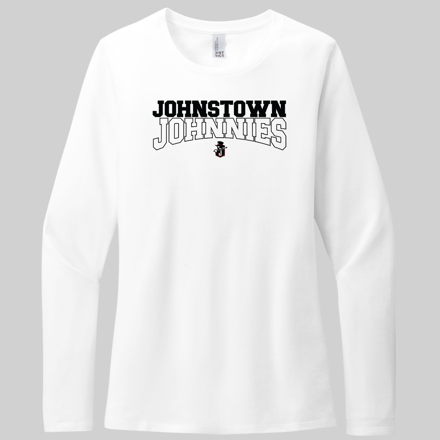 JYAA: Johnstown Johnnies Women's CVC Long Sleeve T-Shirt