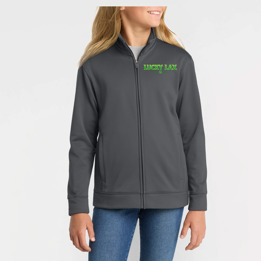 LuckyLax: Youth Full Zip Tech Jacket