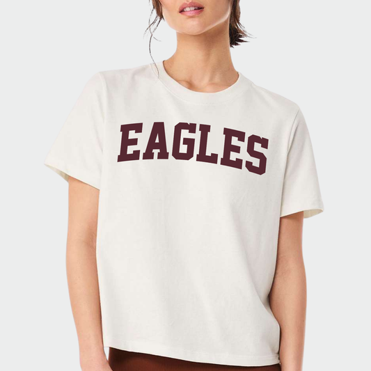 Campus Collection: Eagles Women's 6oz Heavyweight T-Shirt