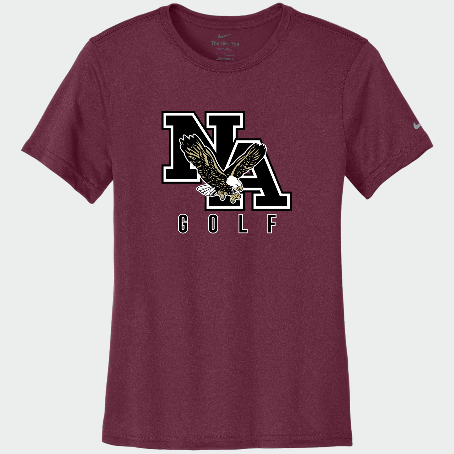 NAGOLF: Women's Nike Dri-Fit T-Shirt