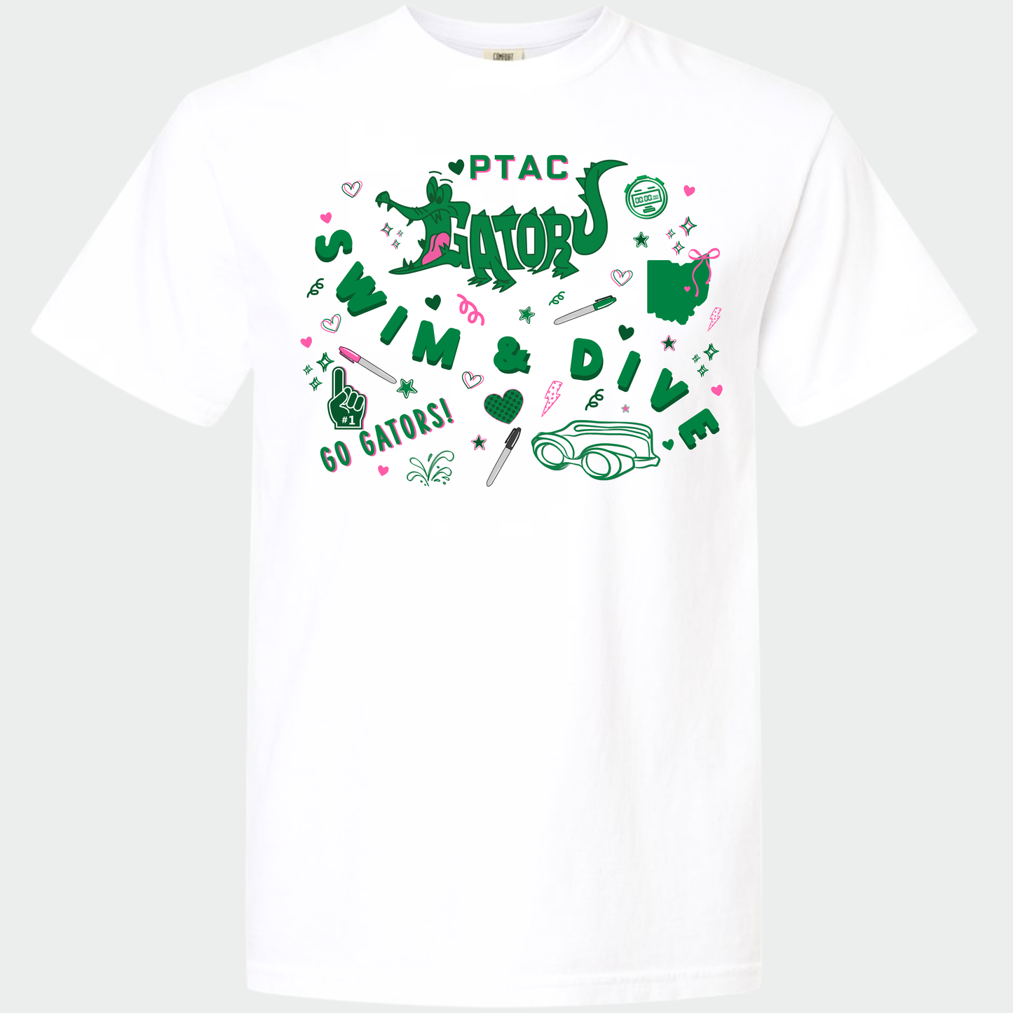 PTAC: Gators Collage Vintage Tee
