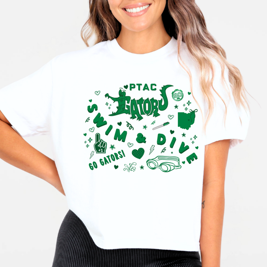 PTAC: Gators Collage Women's Vintage Tee