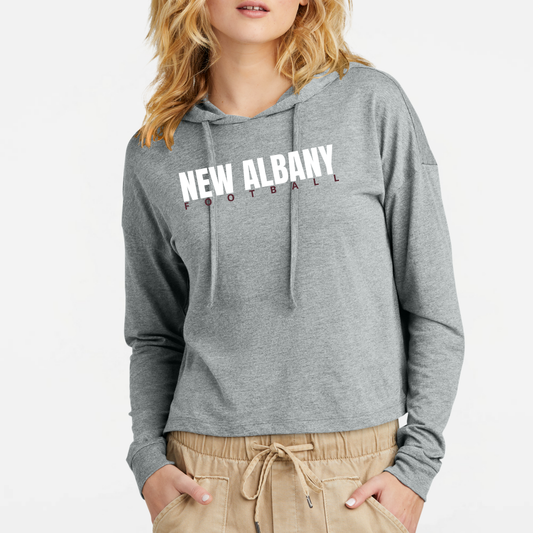 NAFootball: Women's Long Sleeve Hooded Tee