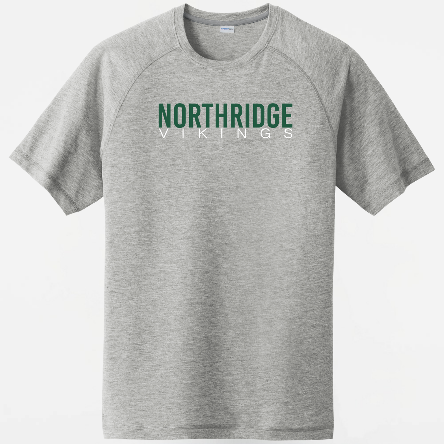 NRS: Northridge Vikings Raglan Triblend Tech T-Shirt