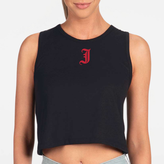 JTB: Old English J Women's Festival Crop Tank Top