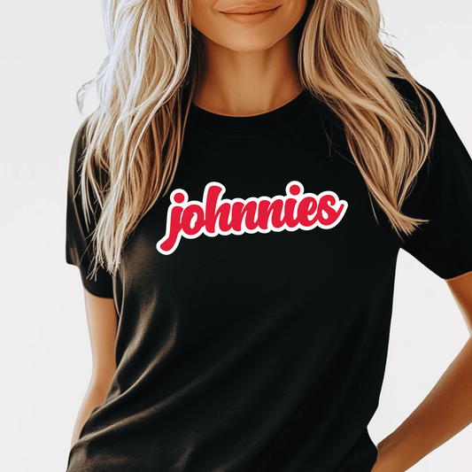 JYAA: Johnnies Chunky Script Blended T-Shirt