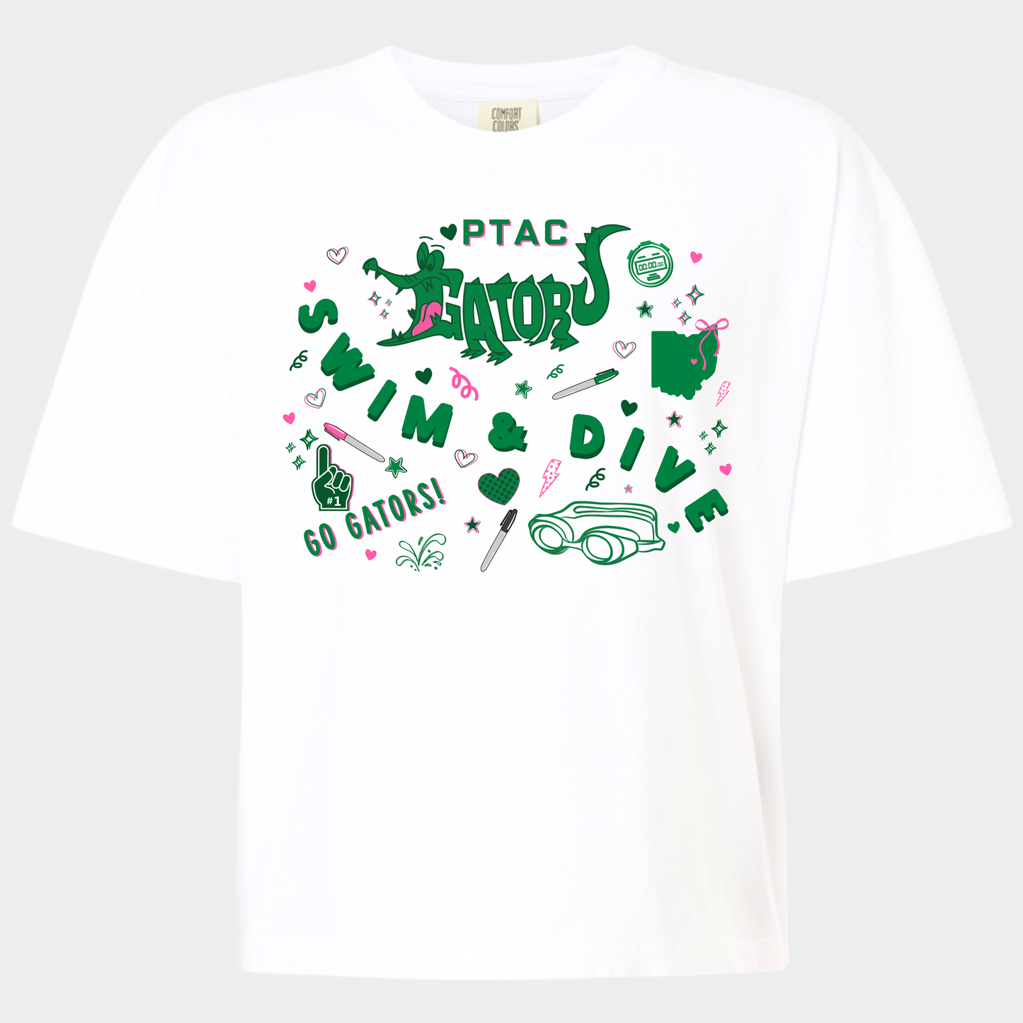 PTAC: Gators Collage Women's Vintage Tee
