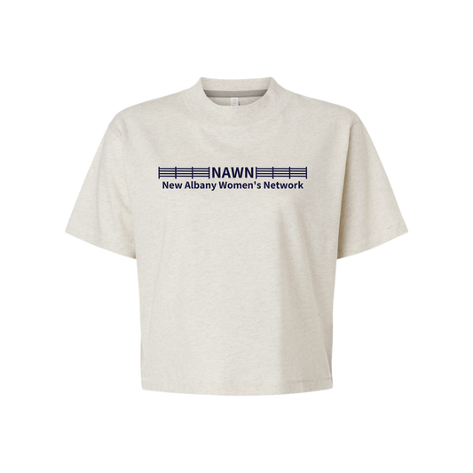 NAWN Logo Boxy Crop Tee