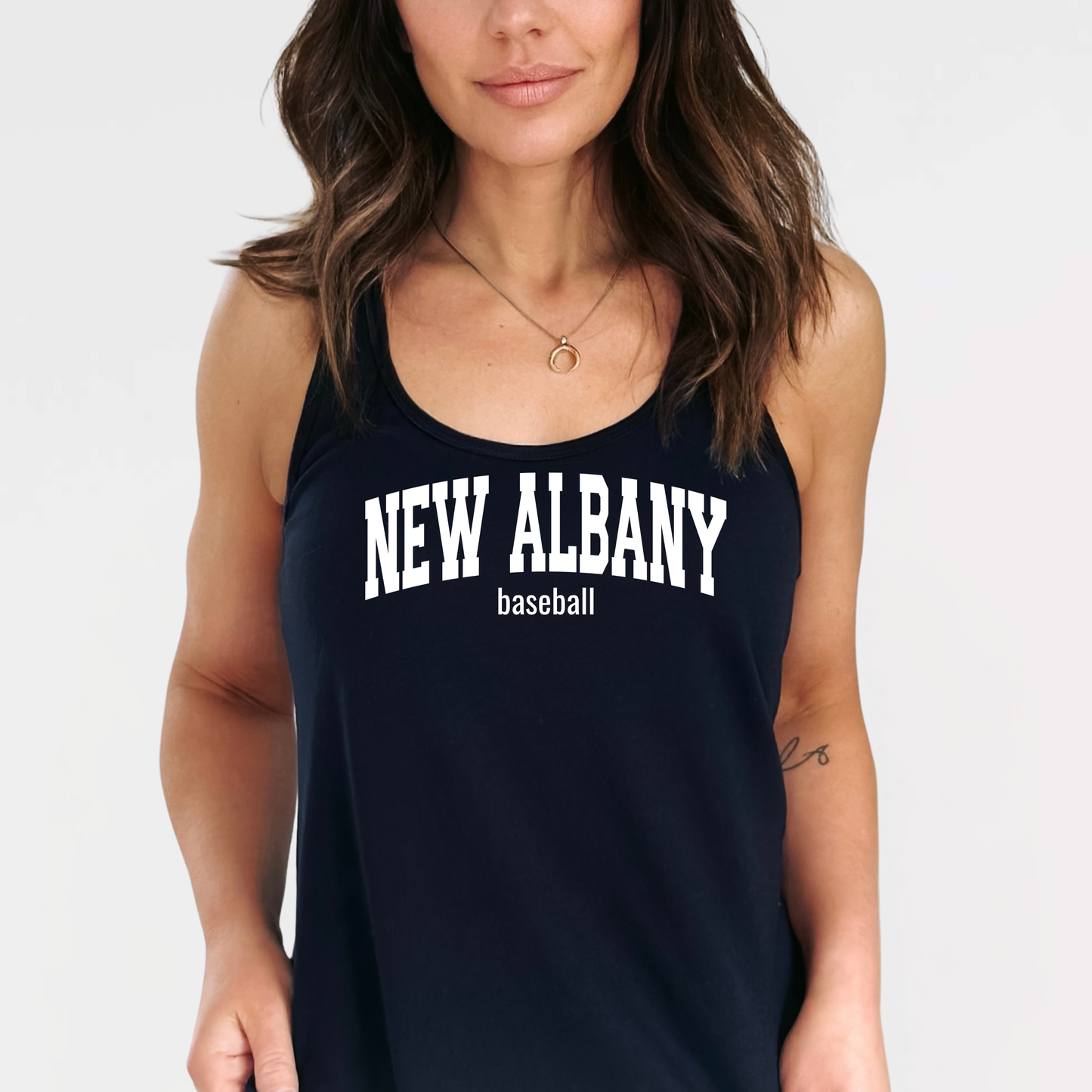 NA Baseball: Women's Racerback Tank Top