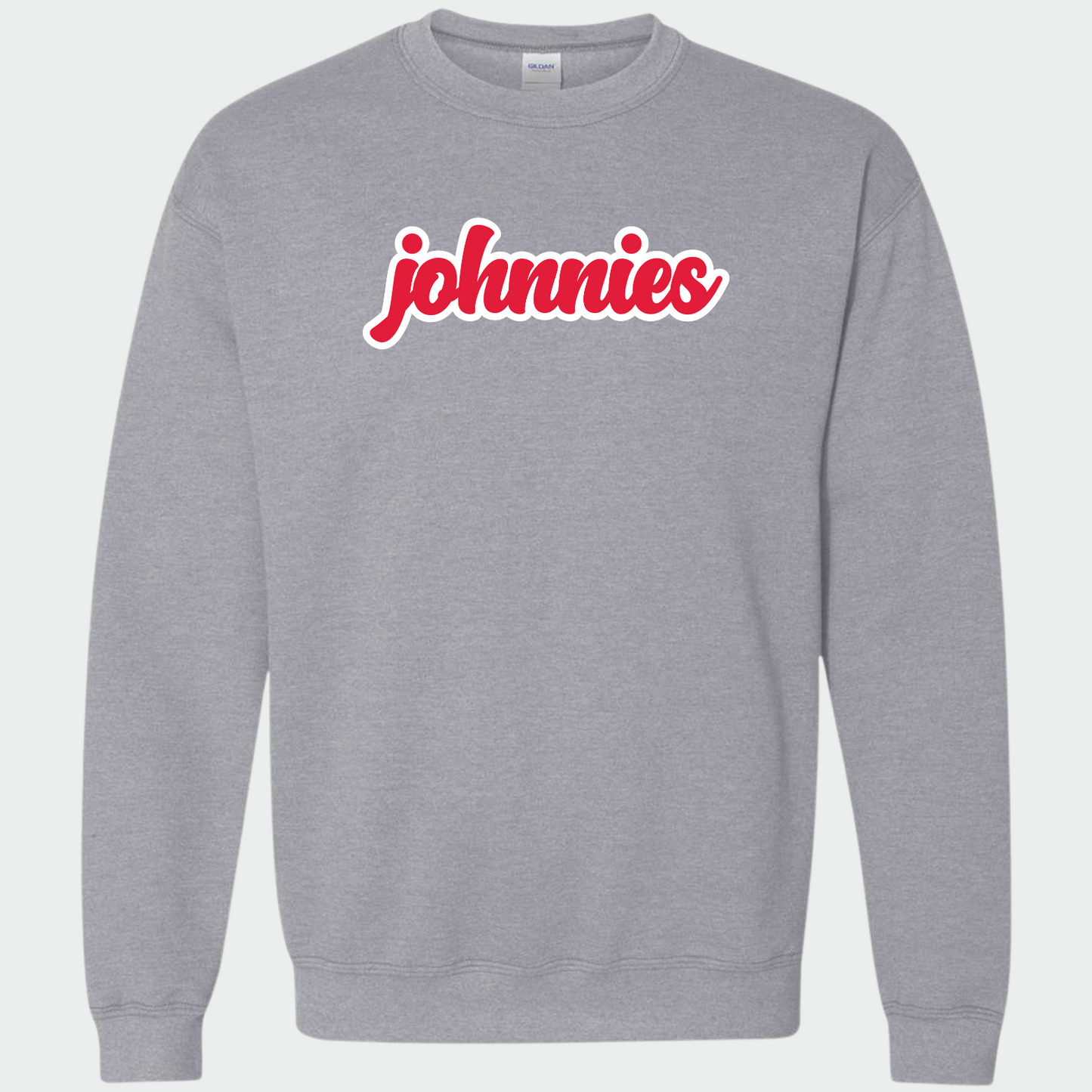 JYAA: Johnnies Chunky Script Crew Sweatshirt