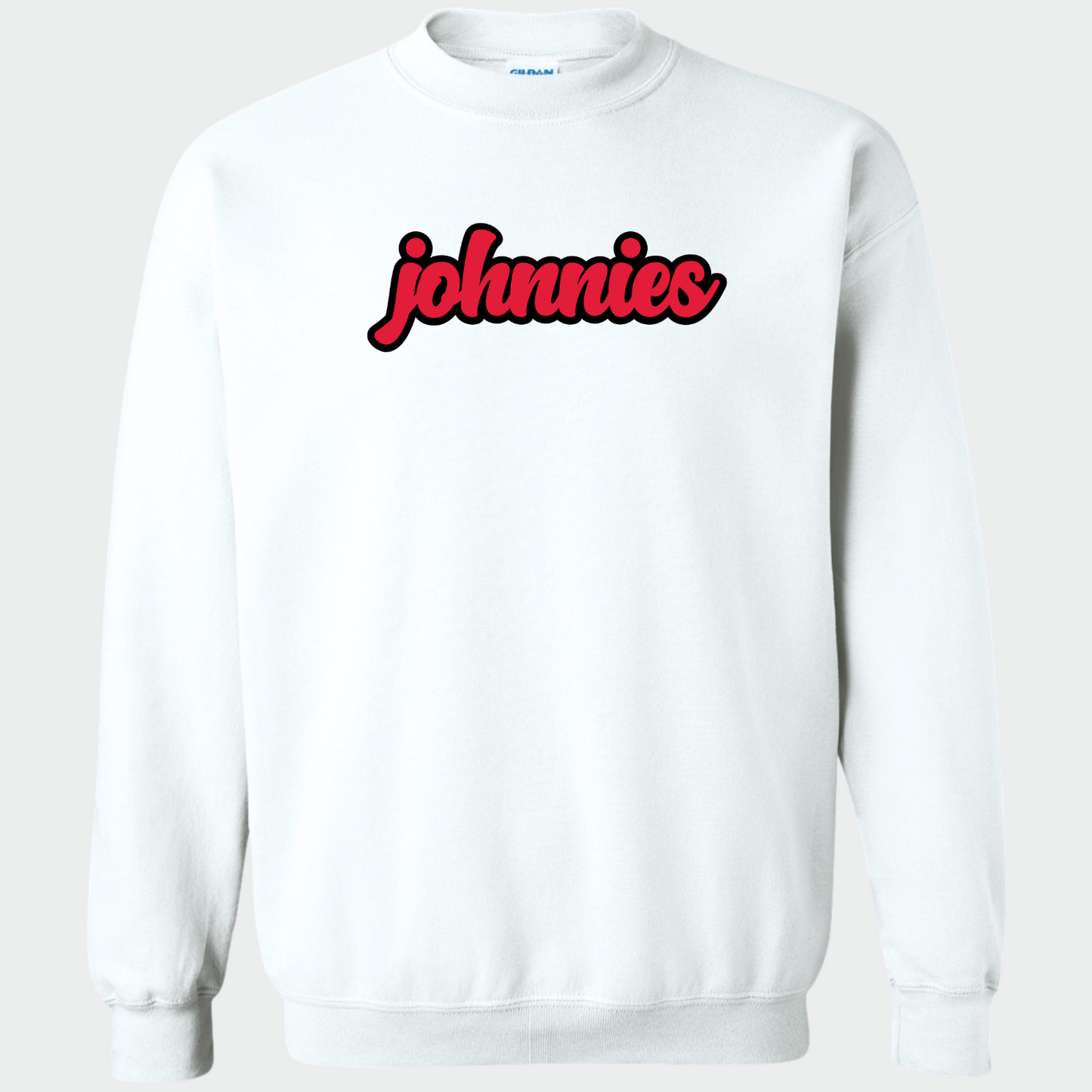 JYAA: Johnnies Chunky Script Crew Sweatshirt