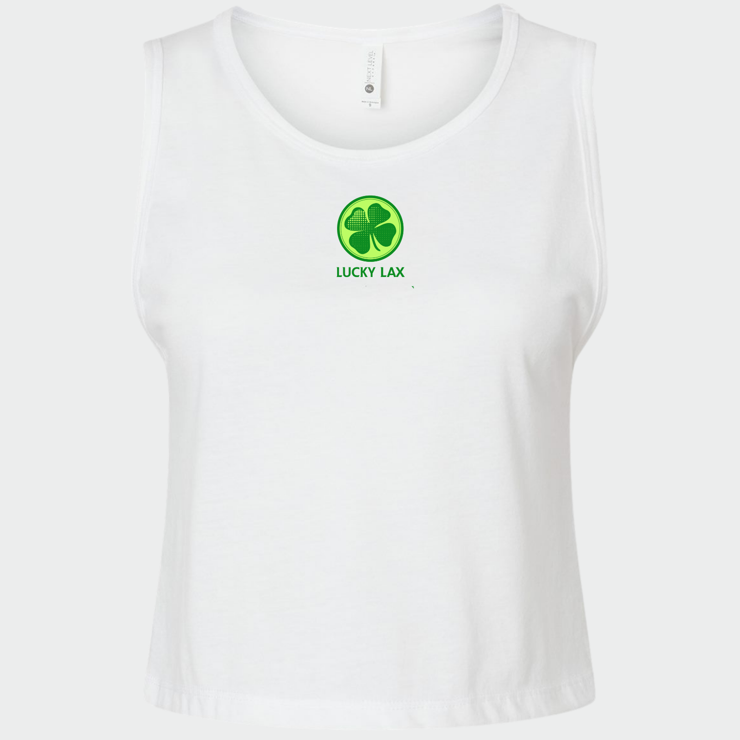 LuckyLax: Women's Festival Crop Tank Top