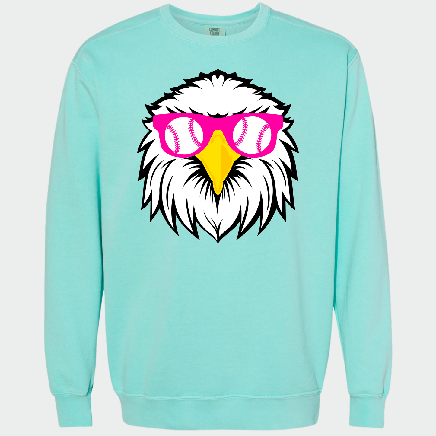 NA11UG: Party Eagle Comfort Colors® Sweatshirt