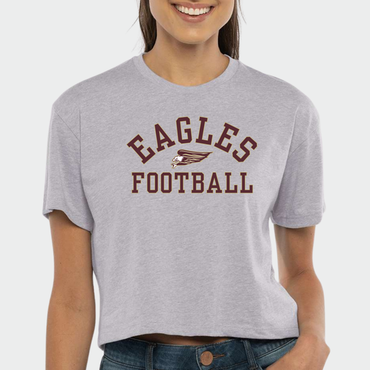 NAFootball: Eagles Football Women's Cropped Tee
