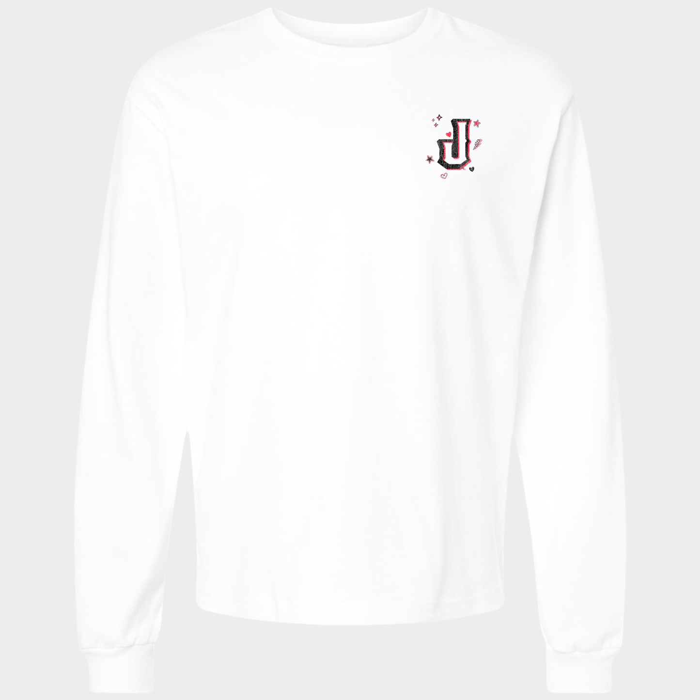 JYAA: Collage Print 6oz Heavyweight Long Sleeve T-Shirt