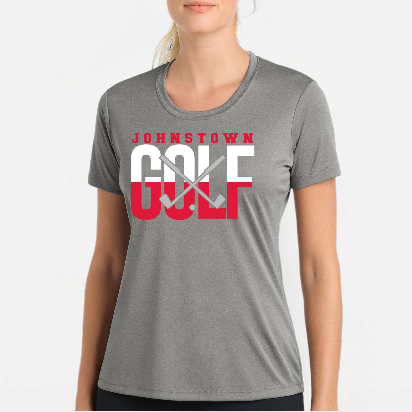 JYAA: Johnstown Golf Women's Scoop Neck Tech T-Shirt