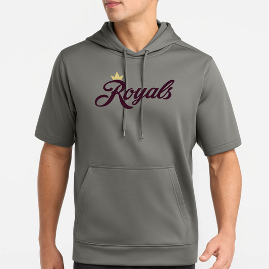 TCR: Royals Short Sleeve Hooded Tech Sweatshirt