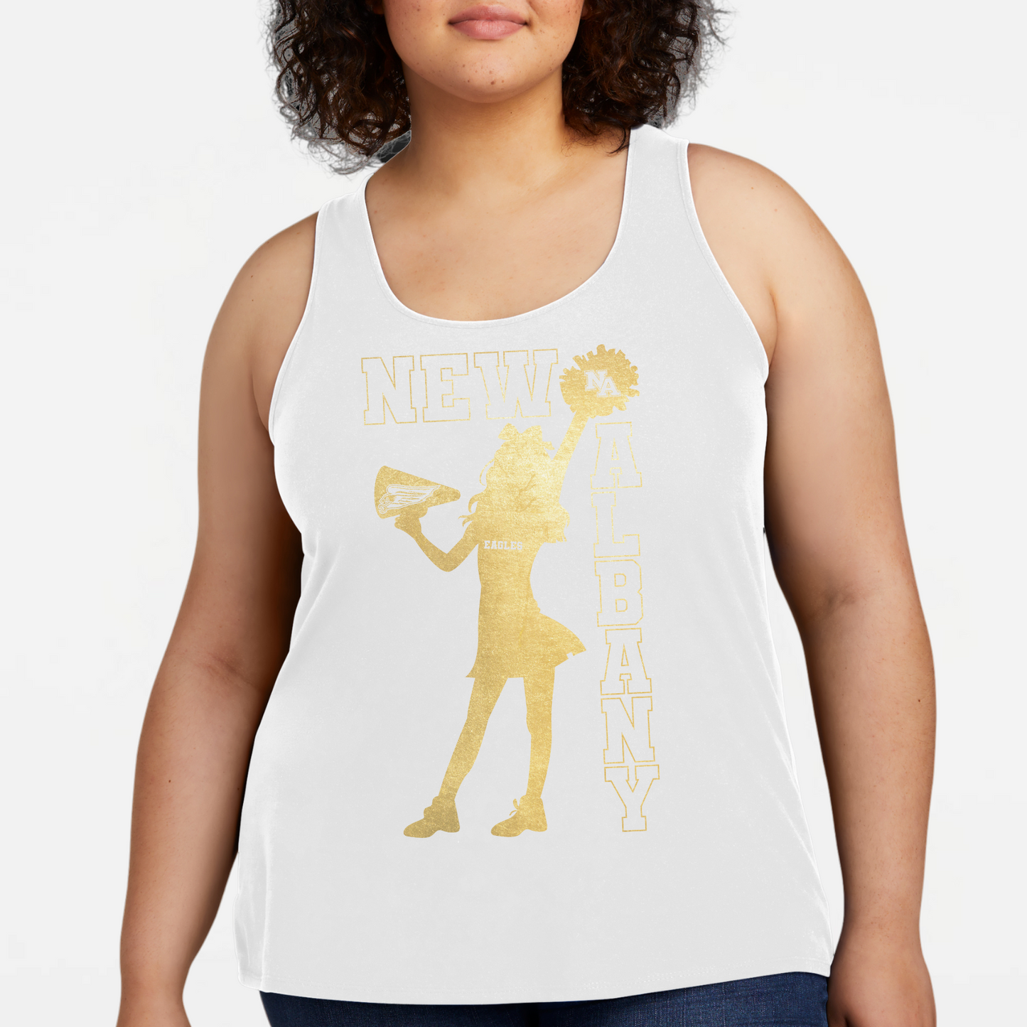 NAYCHEER: 2025 NA Youth Cheer Women's Tank Top *foil*