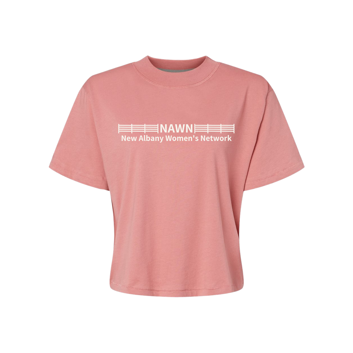 NAWN Logo Boxy Crop Tee