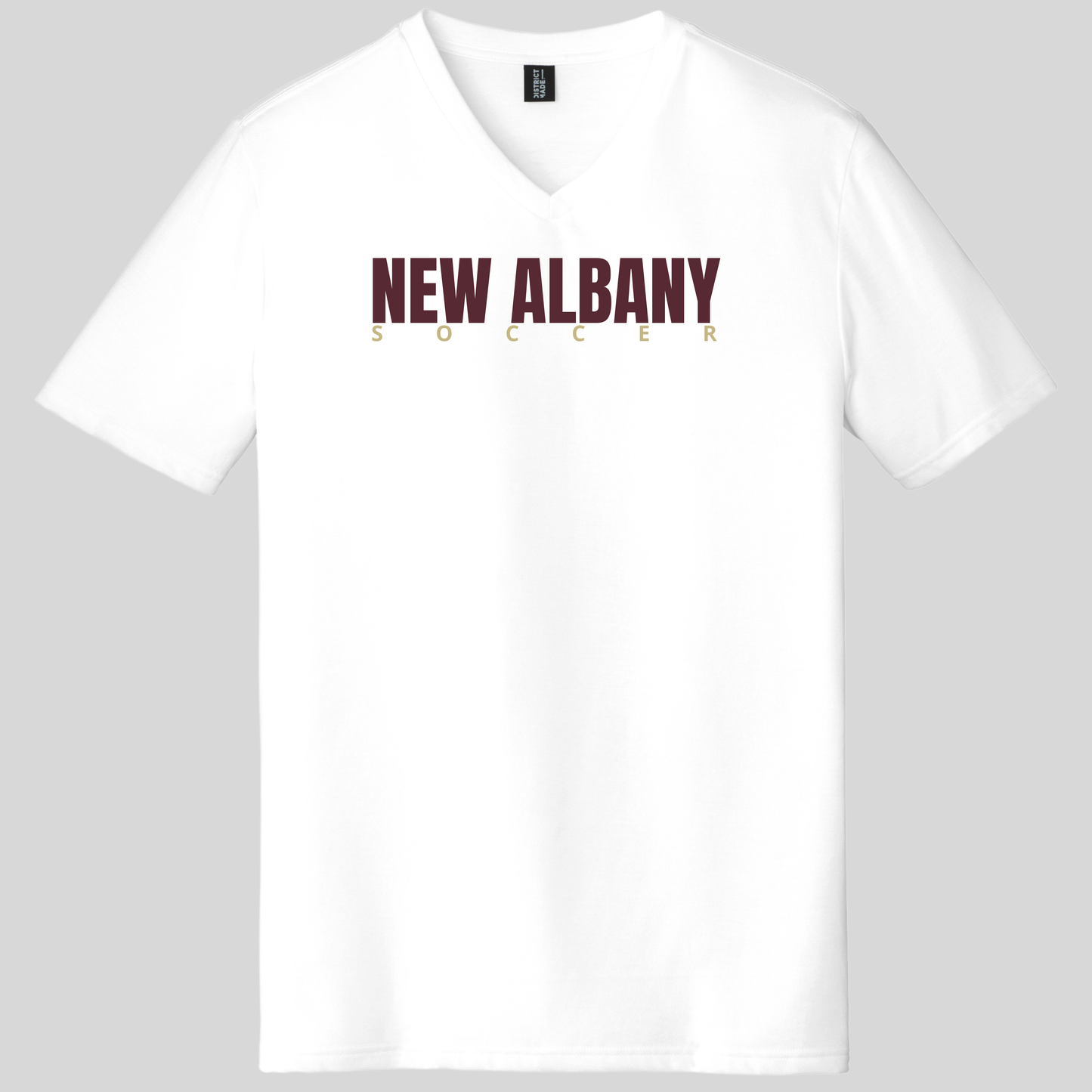NAGS: New Albany Soccer, Triblend V-Neck Tee