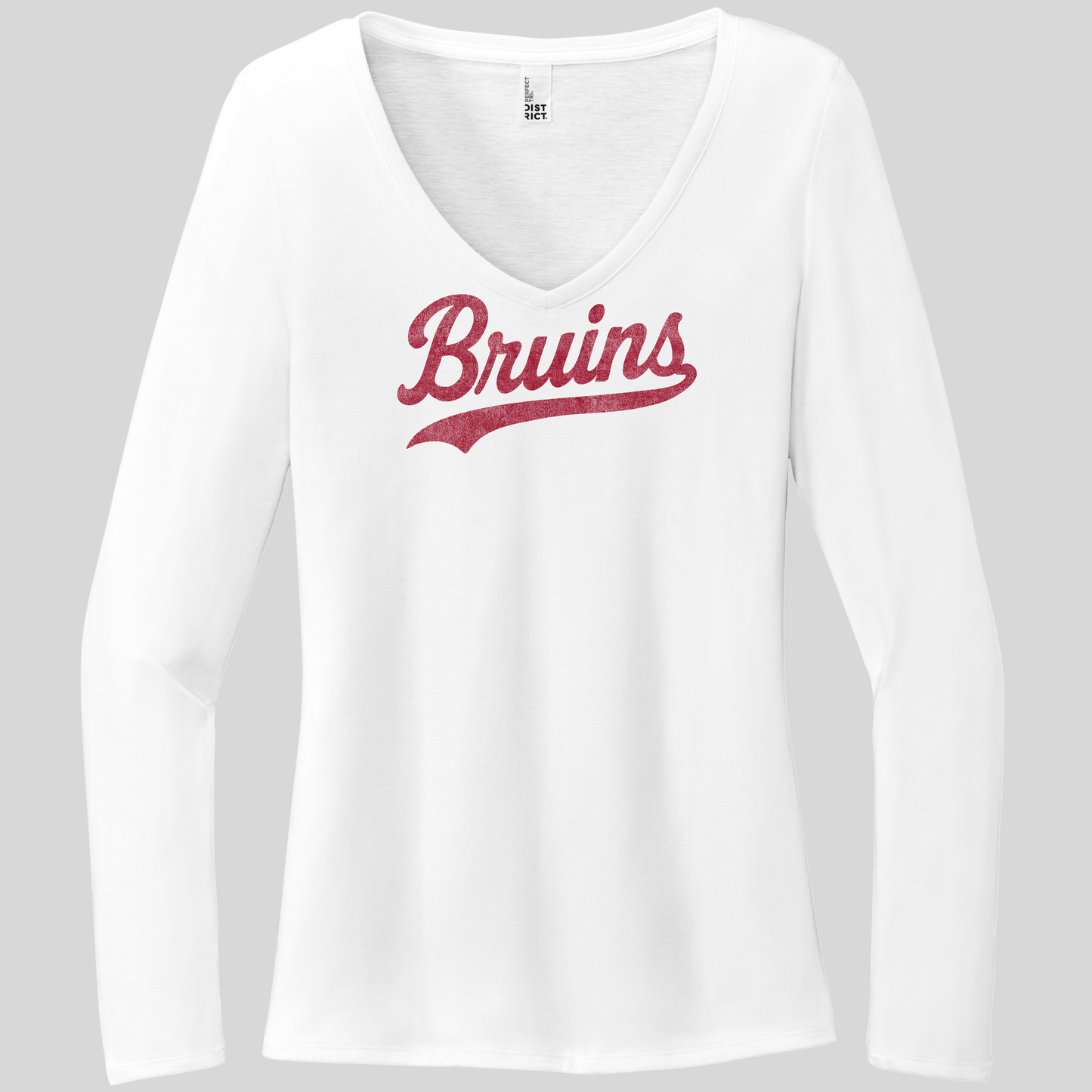 BRUINS: Swash Women's Long Sleeve V-Neck