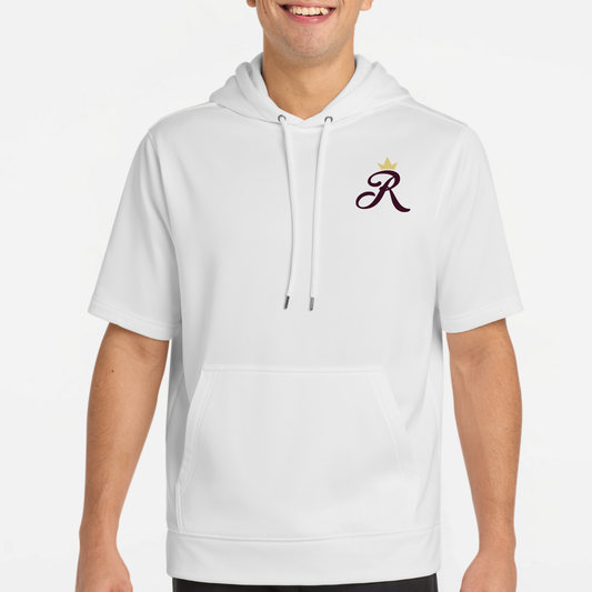 TCR: Crown R Short Sleeve Hooded Tech Sweatshirt