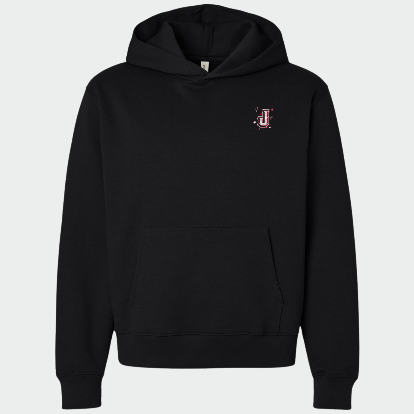 JYAA: Collage Print 10oz Heavyweight Hooded Sweatshirt