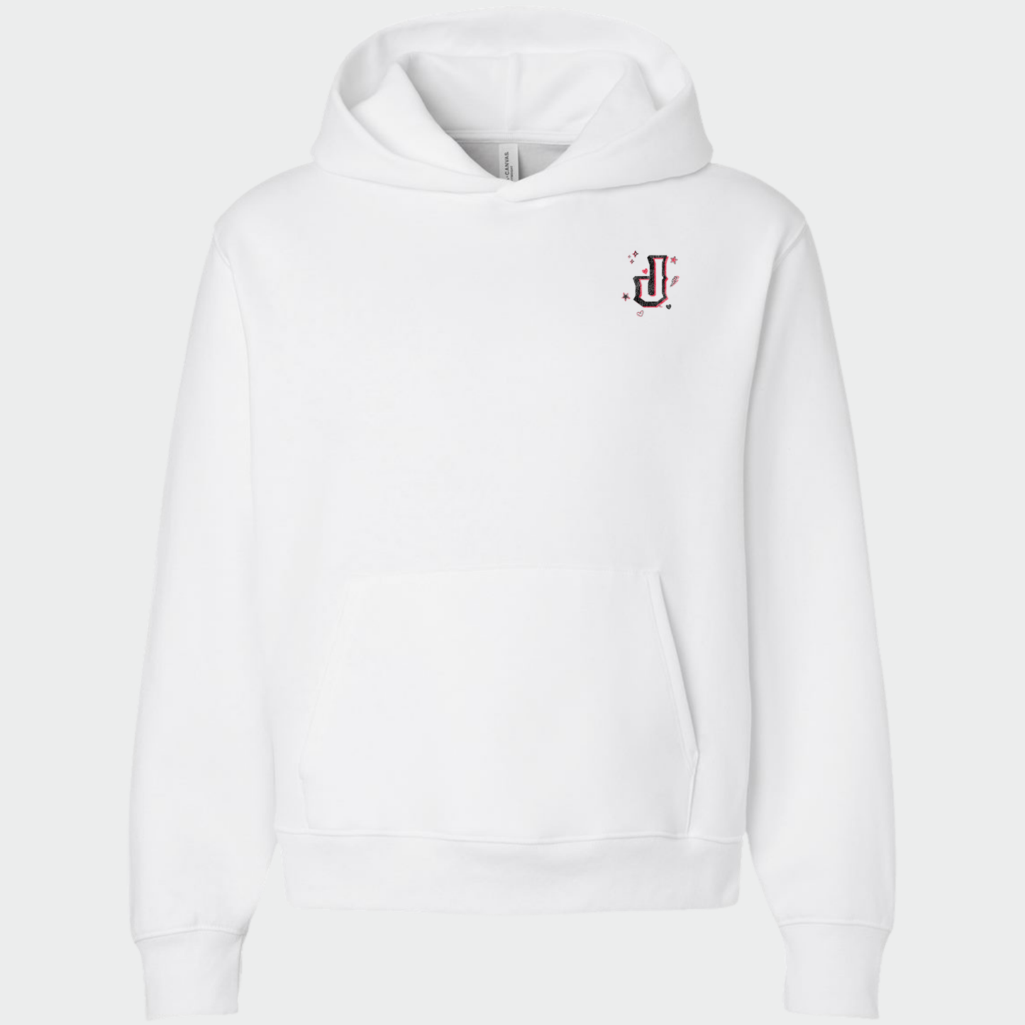 JYAA: Collage Print 10oz Heavyweight Hooded Sweatshirt