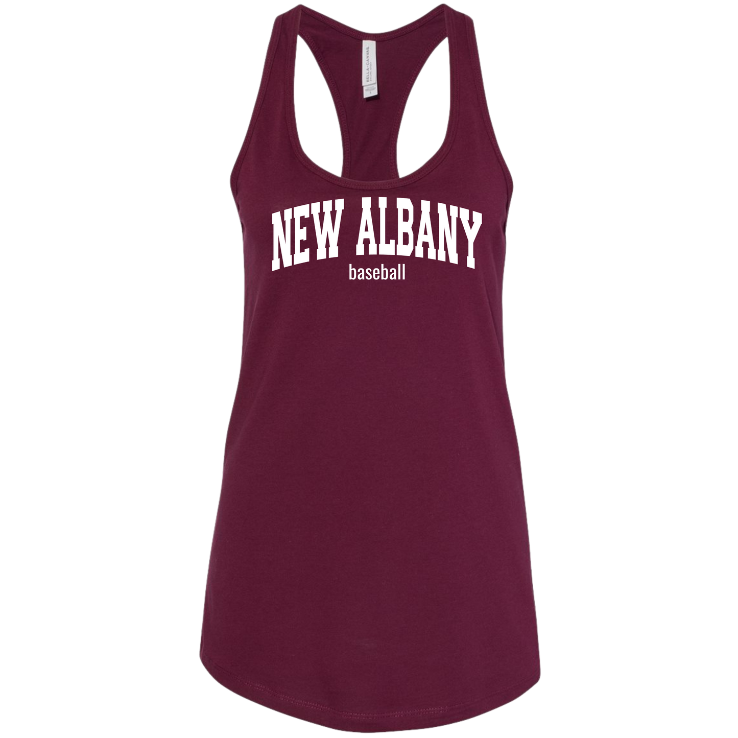 NA Baseball: Women's Racerback Tank Top