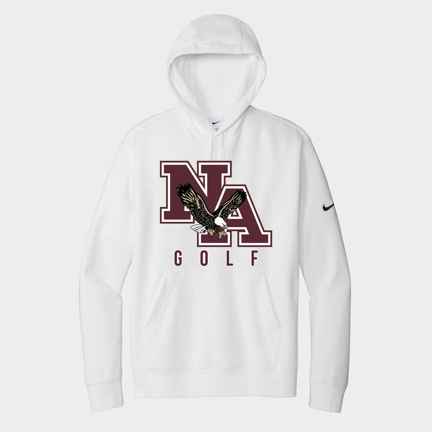 NAGOLF: Nike Club Fleece Hooded Sweatshirt