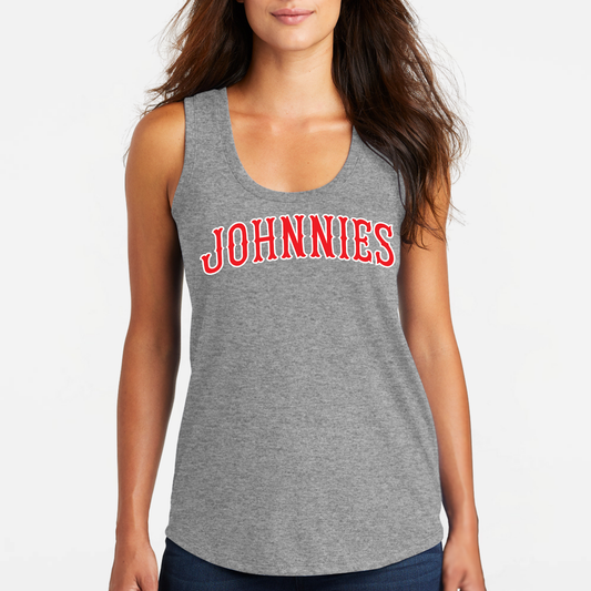 JTB: Johnnies Retro Font Women's Triblend Tank Top
