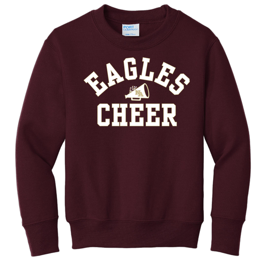NAYCHEER: Eagles Cheer Crew Sweatshirt