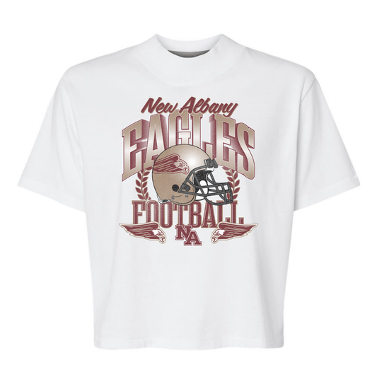 Vintage Collection: Eagles Football Women's Boxy T-Shirt