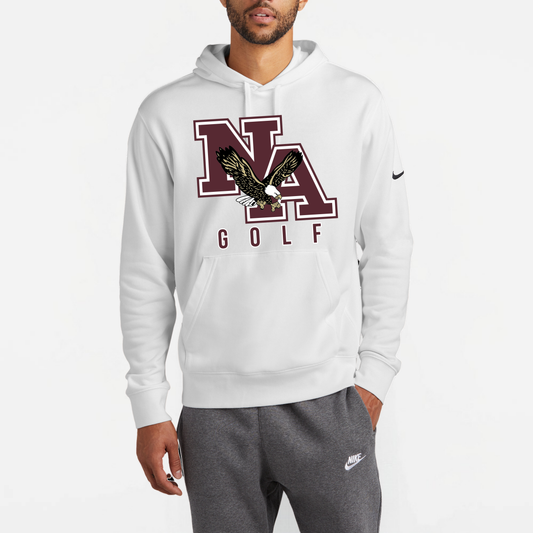 NAGOLF: Nike Club Fleece Hooded Sweatshirt