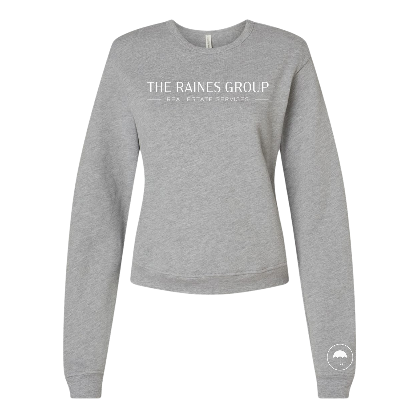 TRG: Sponge Fleece Crewneck Sweatshirt with Sleeve Detail
