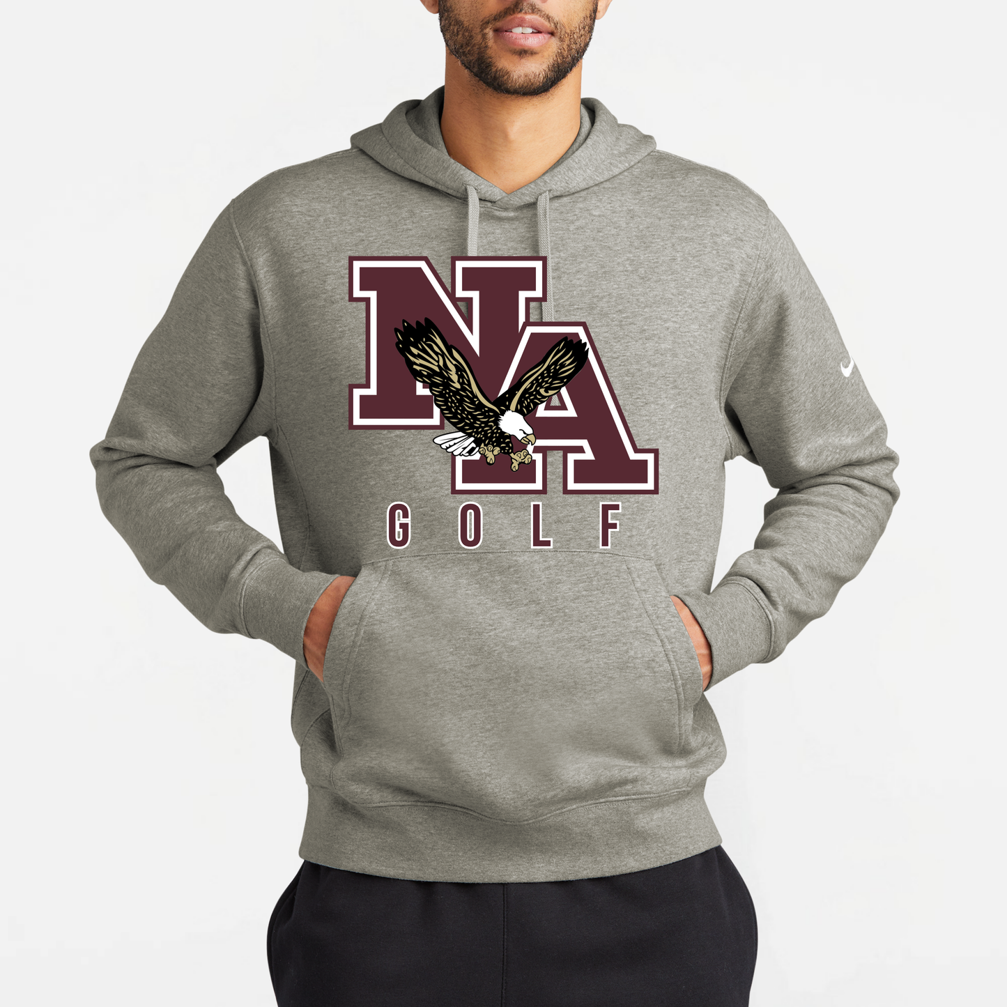 NAGOLF: Nike Club Fleece Hooded Sweatshirt