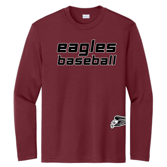 Eagles Baseball Moisture-Wicking Long Sleeve T-Shirt