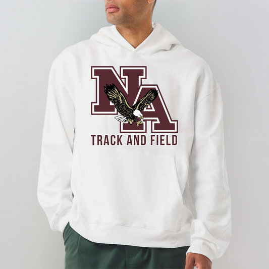 NA Track and Field: Heavyweight Hooded Sweatshirt