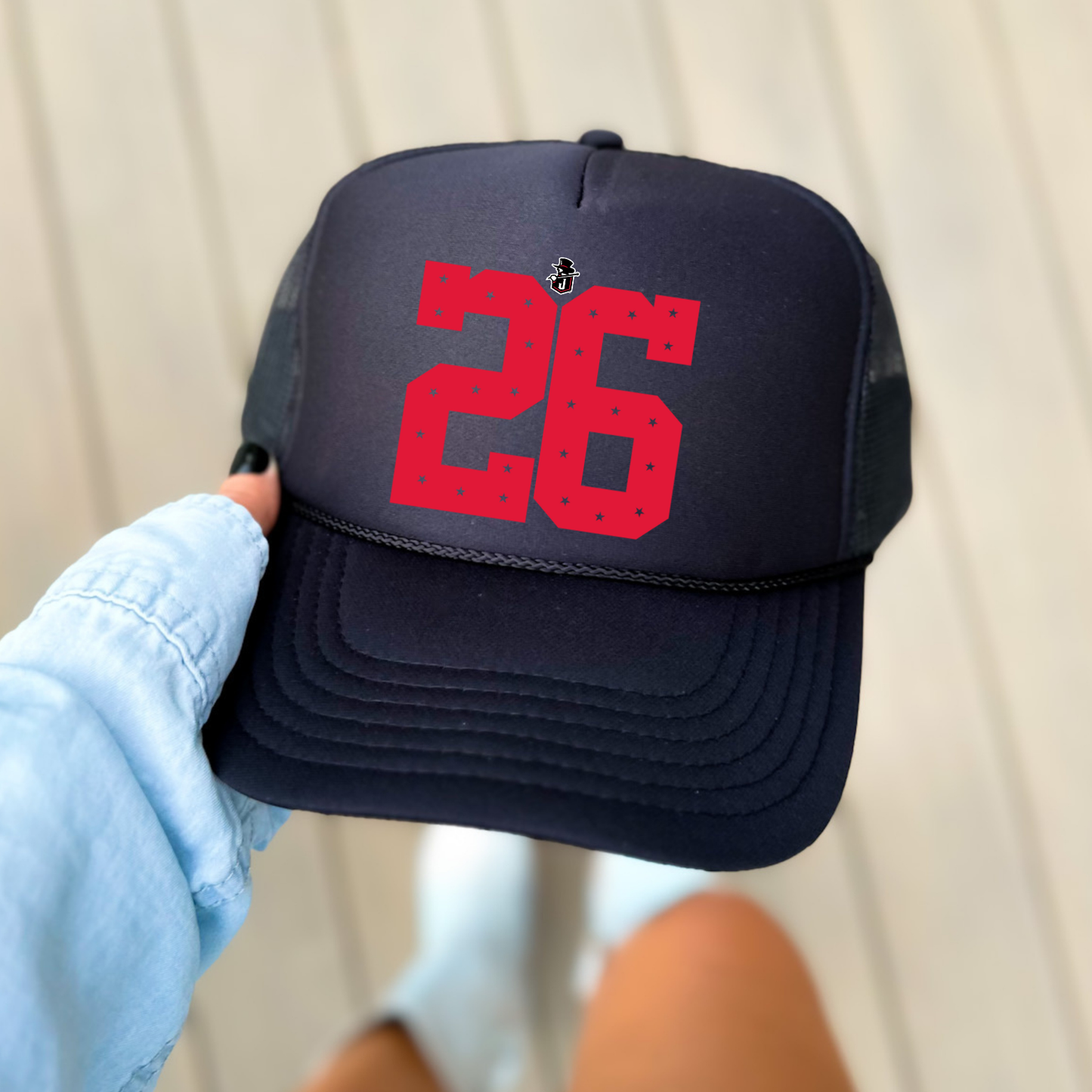 JYAA: Johnnies *custom* Star Number Trucker Hat