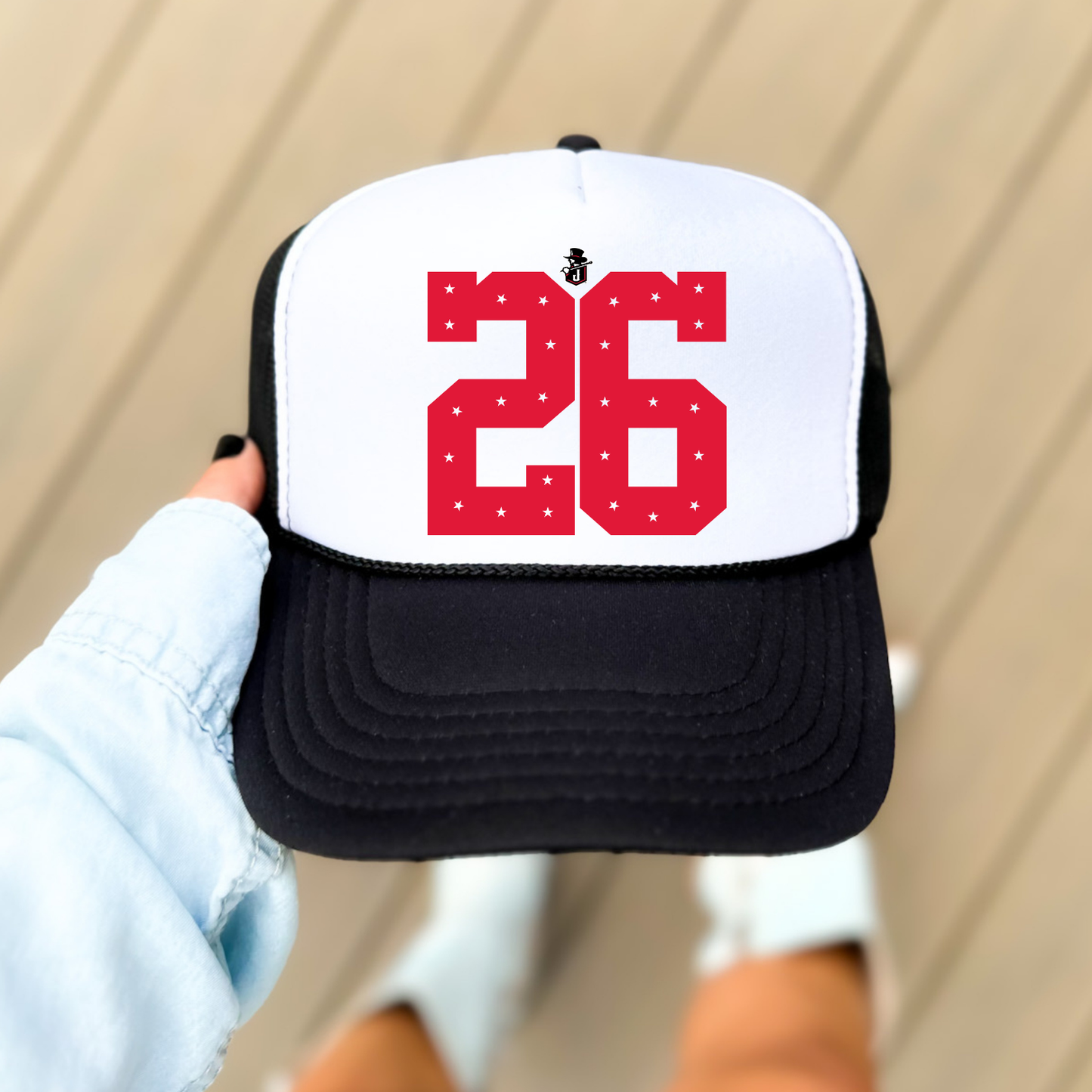 JYAA: Johnnies *custom* Star Number Trucker Hat