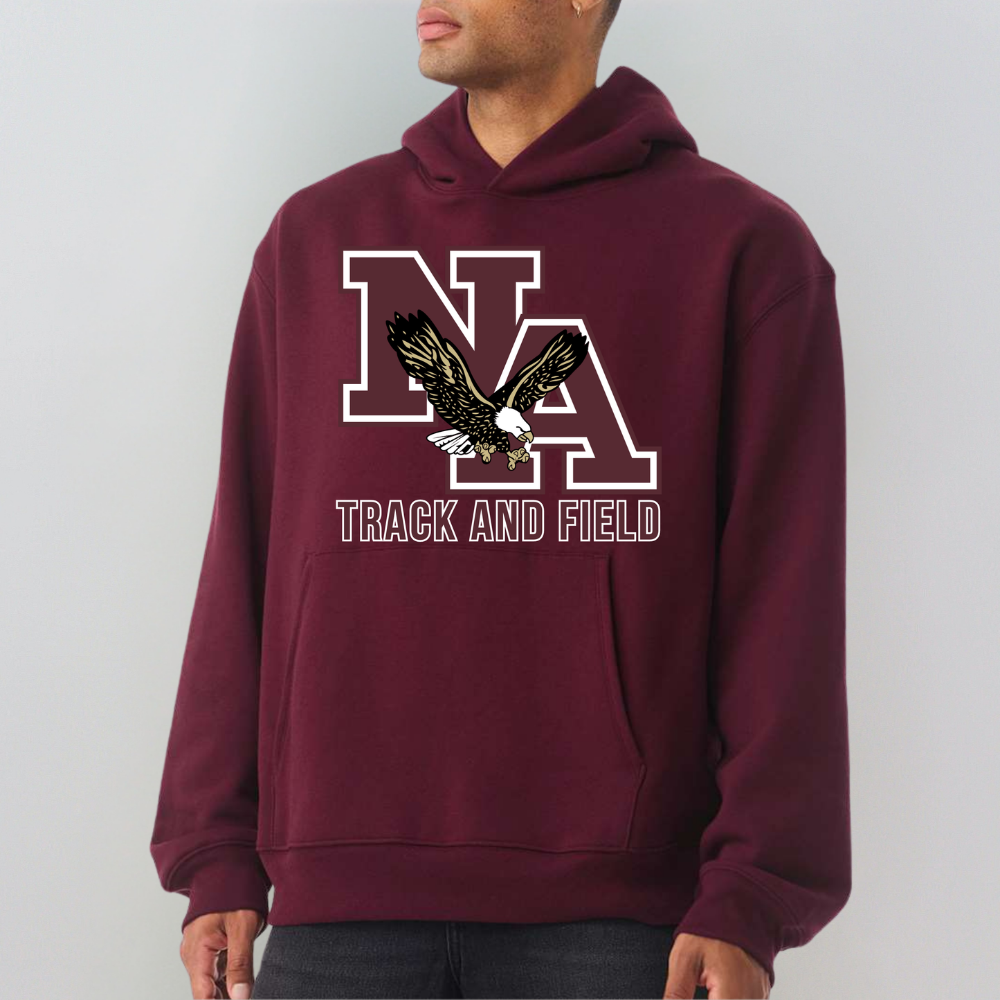 NA Track and Field: Heavyweight Hooded Sweatshirt