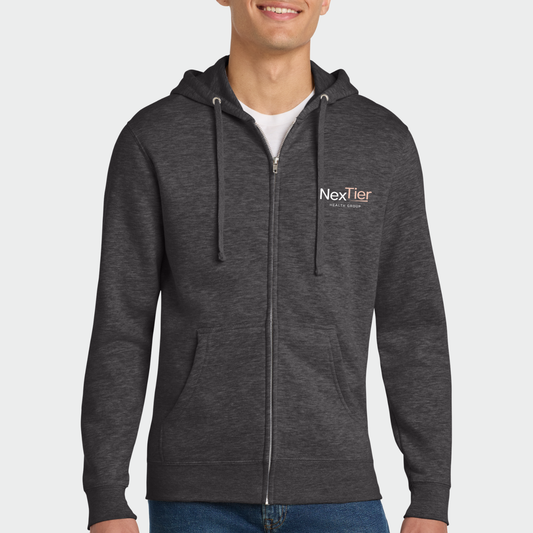 Nextier: Embroidered Full-Zip Hooded Sweatshirt