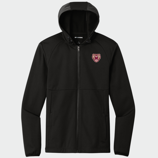BRUINS: Bear Hooded Soft Shell Jacket